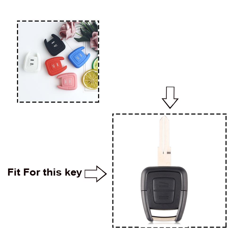 Изображение товара: Силиконовый чехол для ключей KEYYOU 10X с 3 кнопками, чехол для автомобильного стайлинга для Opel VAUXHALL VECTRA ASTRA ZAFIRA Omega Signum Tigra