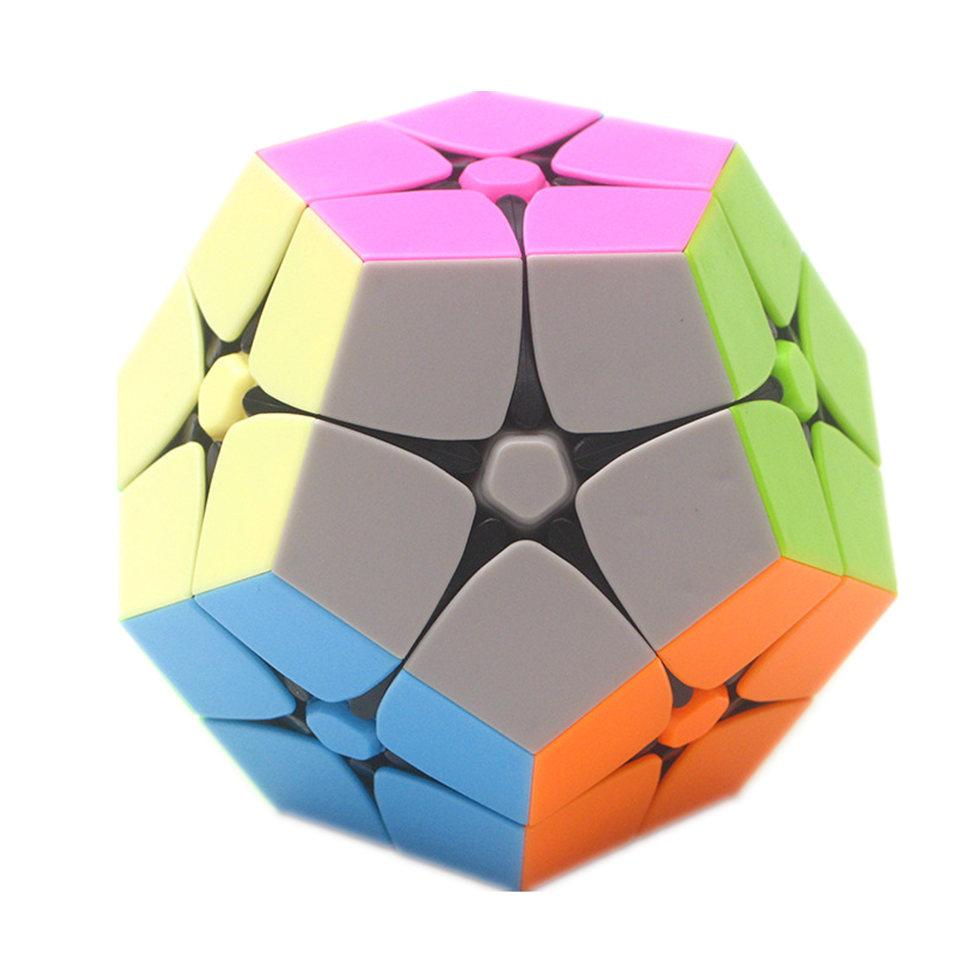 Изображение товара: FanXin кубик Megaminx 2x2 кубик рубика Megaminx Stickerless 2 слоя скоростной куб профессиональные головоломки игрушки для детей подарок для детей