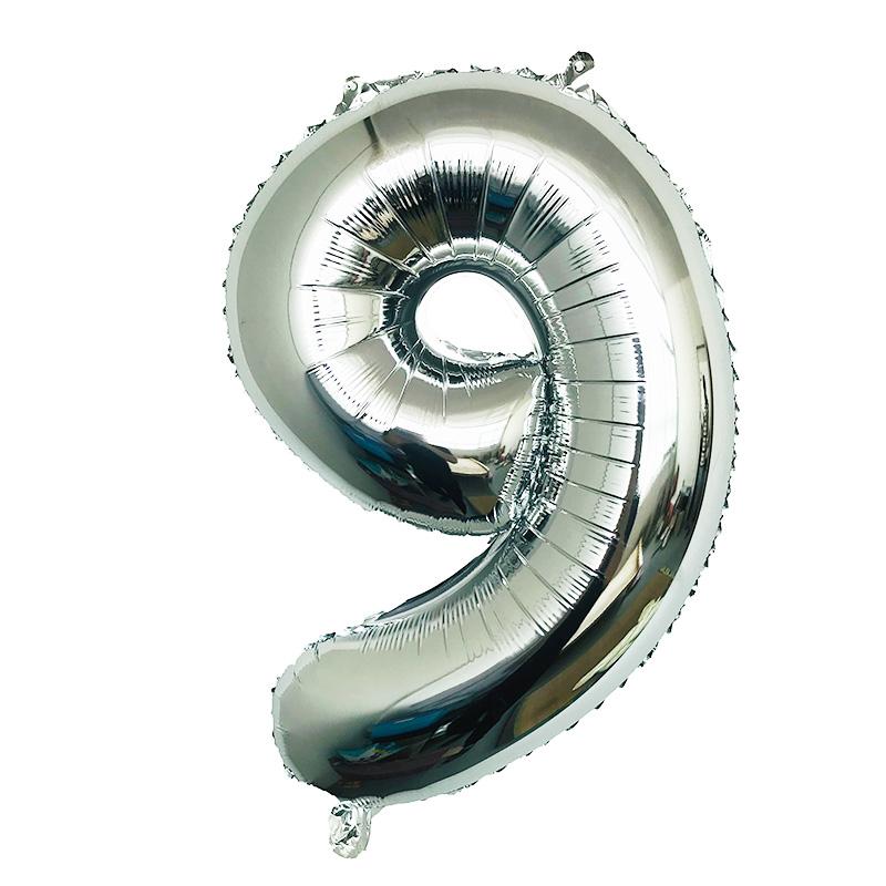 Изображение товара: Гелиевый воздушный шар, цифра 32 дюйма, воздушный шар из фольги, шары для свадьбы и дня рождения, для украшения вечеринки, для детского душа