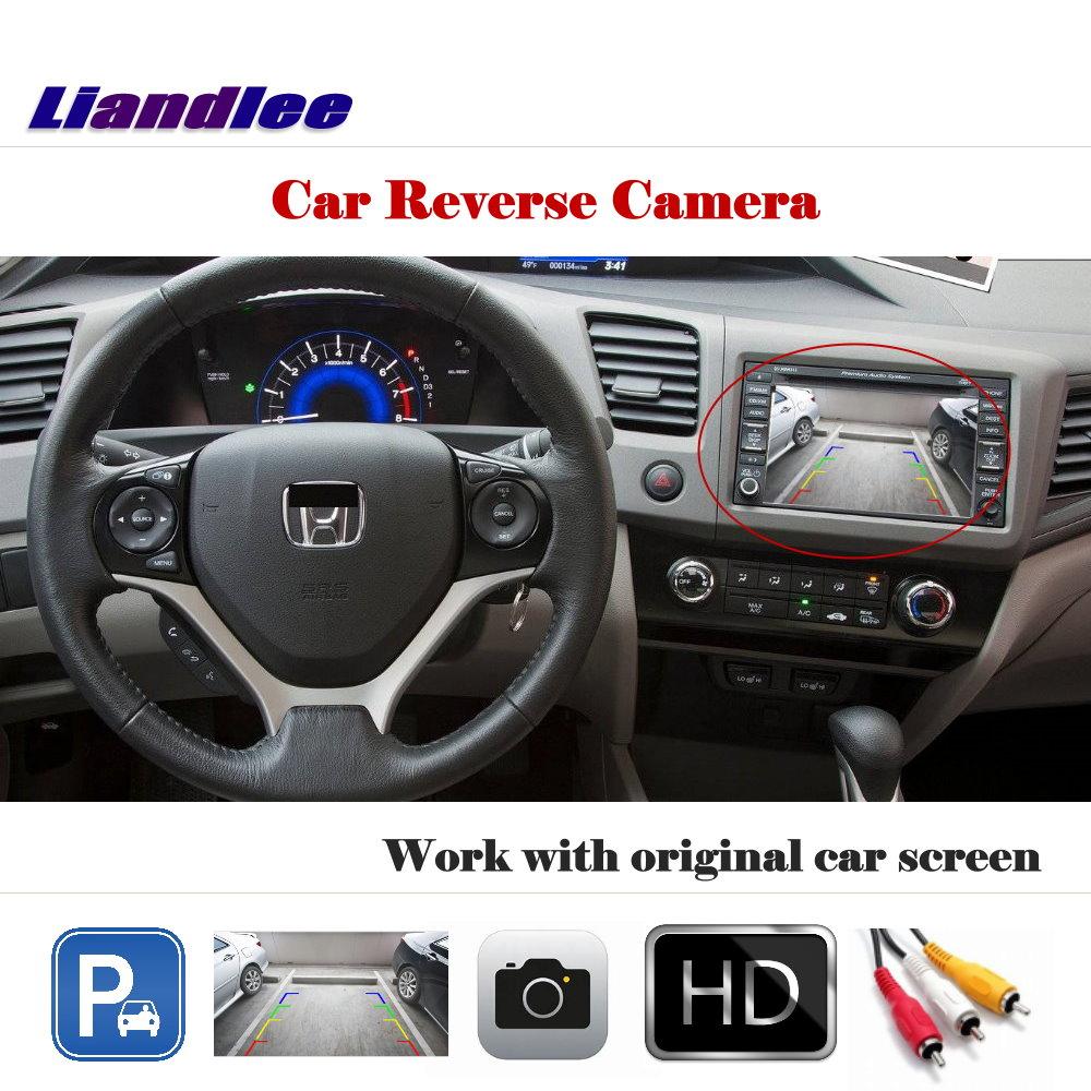 Изображение товара: Автомобильная камера заднего вида для Honda Civic FB 2011-2013 2014 2015 2016 HD CCD резервная камера заднего вида аксессуары