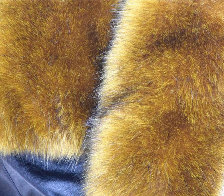Изображение товара: Пальто Savabien из искусственного меха высокого качества, зима 2019, женская теплая меховая куртка, женский Кардиган с длинным рукавом, уличная одежда для женщин
