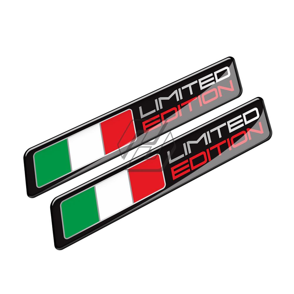 Изображение товара: Наклейка для PIAGGIO VESPA, наклейка для Aprilia Ducati, Италия, флаг, лимитированный выпуск, наклейка для стайлинга автомобиля, наклейки