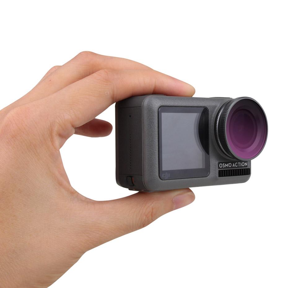 Изображение товара: Набор фильтров для экшн-объективов Osmo, УФ-фильтр для дайвинга, красный, маджента, розовый, аксессуары для спортивной экшн-камеры DJI osmo