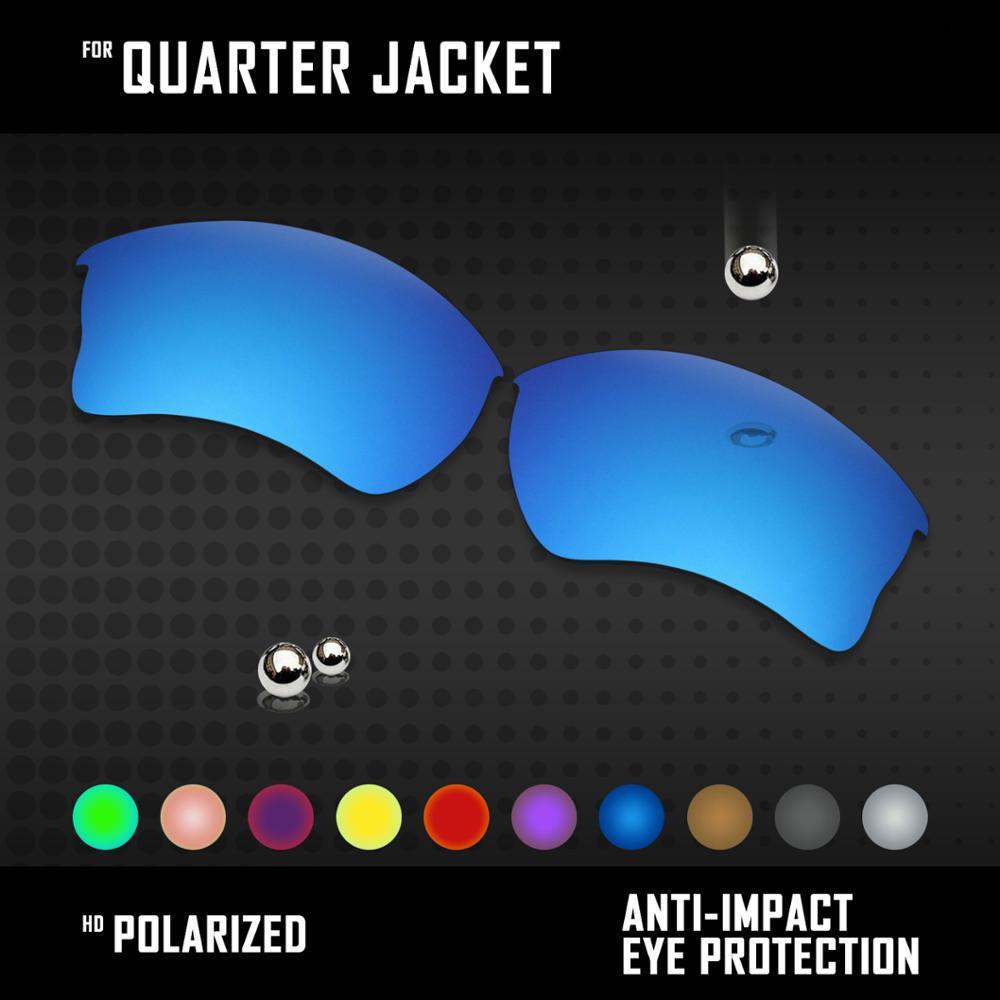 Изображение товара: OOWLIT линзы для замены солнцезащитных очков, поляризованных солнцезащитных очков ocley Quarter Jacket OO9200