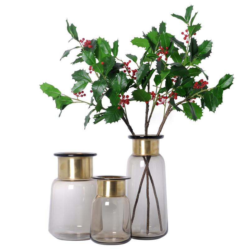 Изображение товара: Домашняя креативная ваза, современный набор для домашних цветов в мягкой упаковке, модель для гостиной, обеденного стола, точечная ваза, свадебные украшения, аксессуары