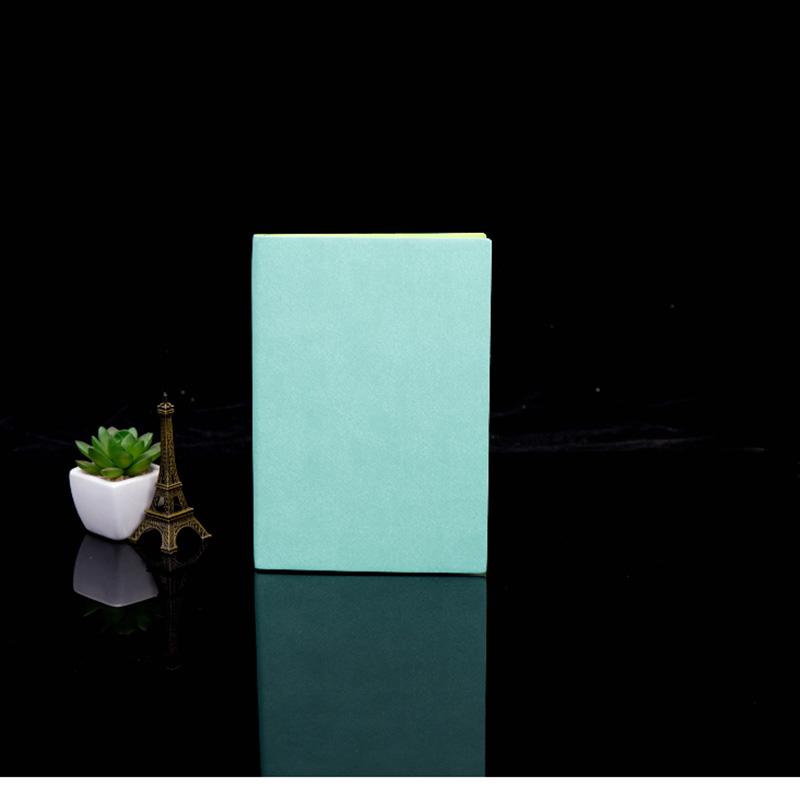 Изображение товара: Изысканный деловой офисный блокнот из искусственной кожи A5, индивидуальный студенческий многоцветный мягкий блокнот для копирования