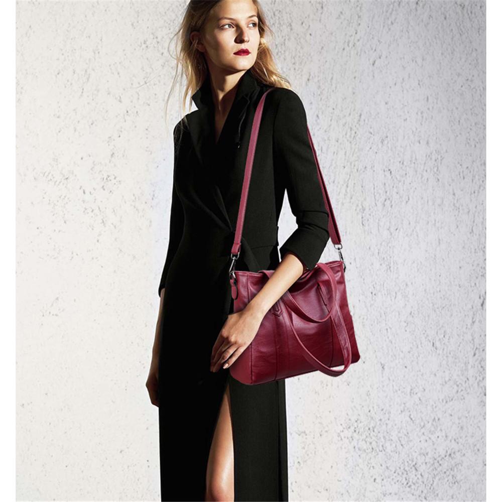 Изображение товара: 2019 новая женская сумка через плечо роскошные кожаные сумки женские сумки дизайнерские известные бренды Женские сумки через плечо