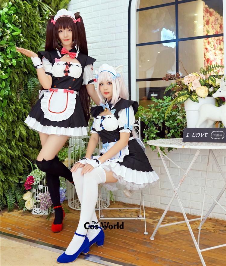 Изображение товара: Костюм горничной NEKOPARA OVA Chocola, фартук для костюмированной вечеринки