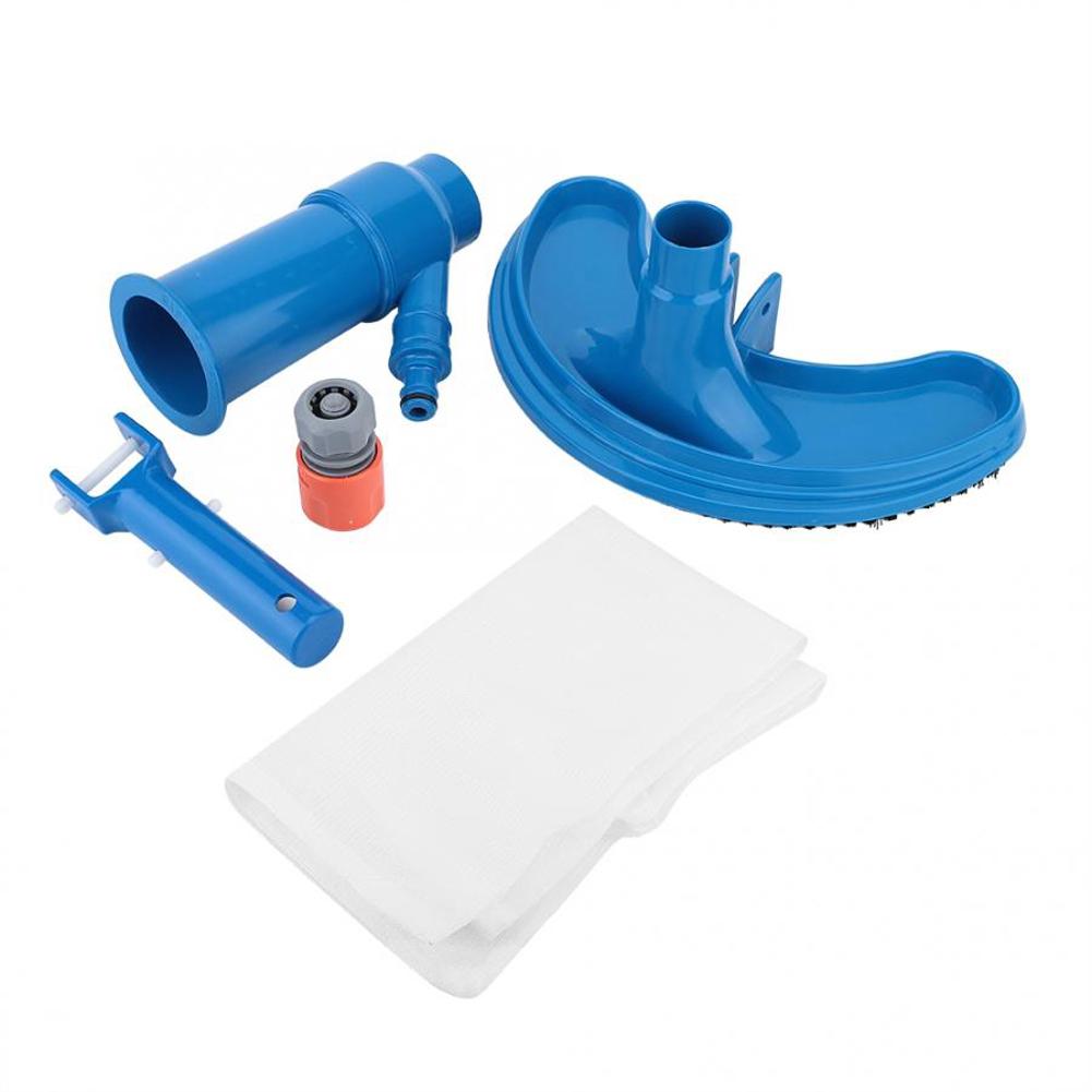 Изображение товара: Мини-пылесос для бассейна, инструменты для уборки плавающих предметов, всасывающая головка, вакуумный очиститель пруда, фонтана, 1 комплект