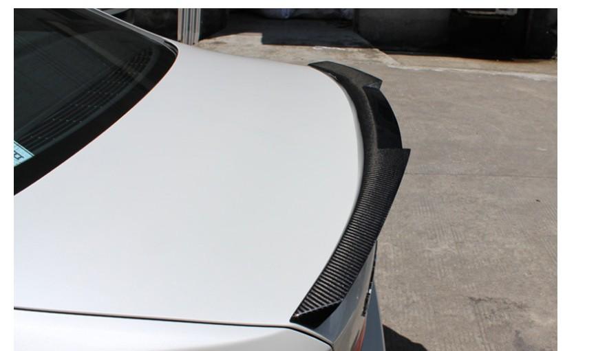 Изображение товара: Высокое качество углеродного волокна Дизайн psm задний спойлер крыло для BMW E90/E90 M3 салон 3 серии спойлер губы 2005-2010