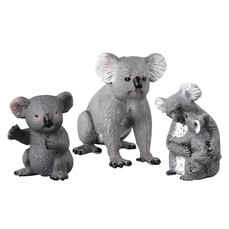 Изображение товара: 5 видов моделирование милый коала статуэтки коллекционные игрушки коала экшн-фигурки животных детские игрушки в форме диких животных