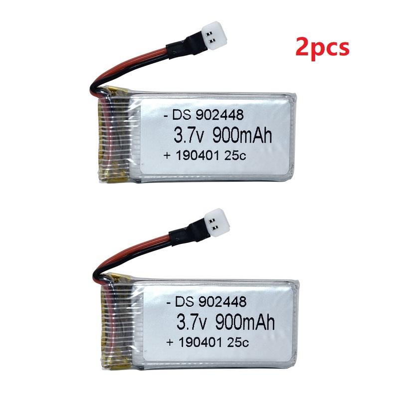 Изображение товара: Обновленный аккумулятор 900 мАч 3,7 в lipo для Syma X5 X5c X5s X5sw X5sc V931 H5c Mjx X708W, запасные части для радиоуправляемого квадрокоптера, Аккумулятор 3,7 в для дрона