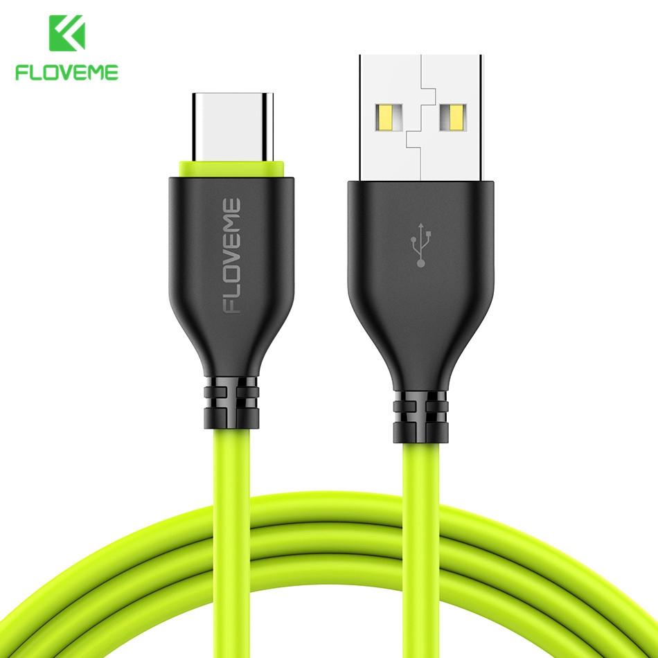 Изображение товара: Кабель зарядный FLOVEME USB Type-C с поддержкой быстрой зарядки и передачи данных