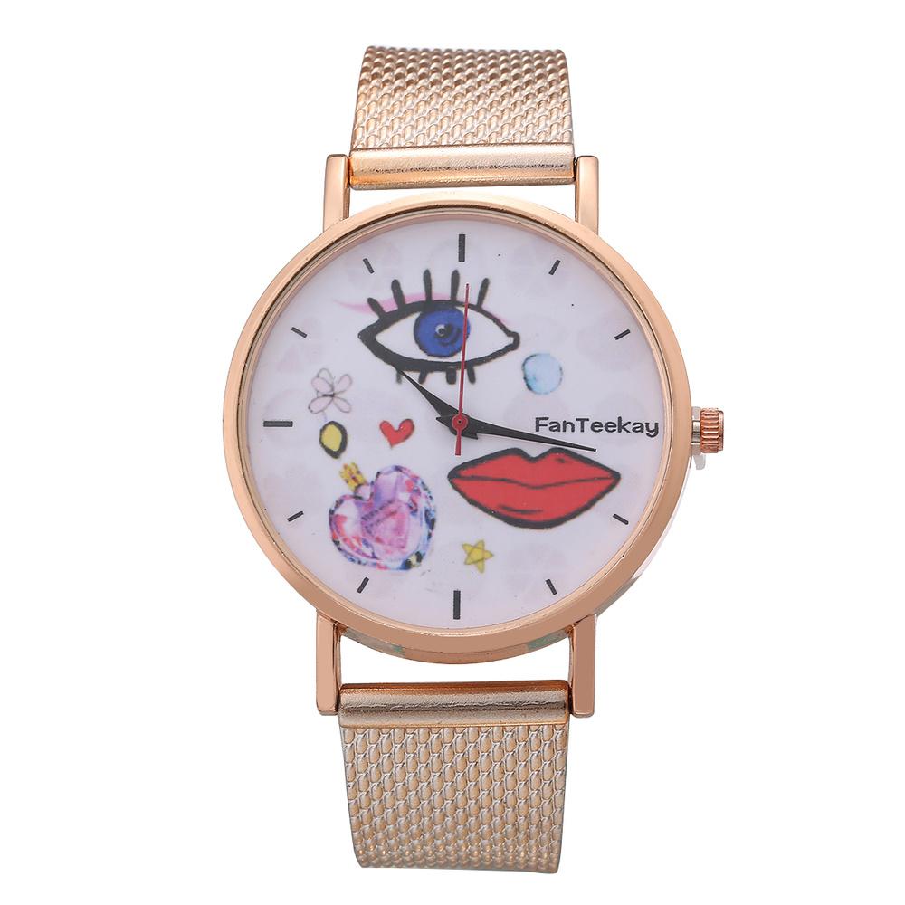 Изображение товара: 2020 красивые модные креативные Мультяшные часы женские милые часы для подарка модные часы высокое качество кварцевые часы Reloj De Dama