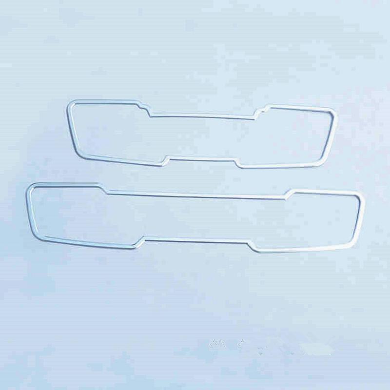 Изображение товара: Автомобильный Стайлинг средняя консоль CD панель Кондиционер Ручка рамка украшение Накладка для BMW X1 F48 2016-19 аксессуары для интерьера