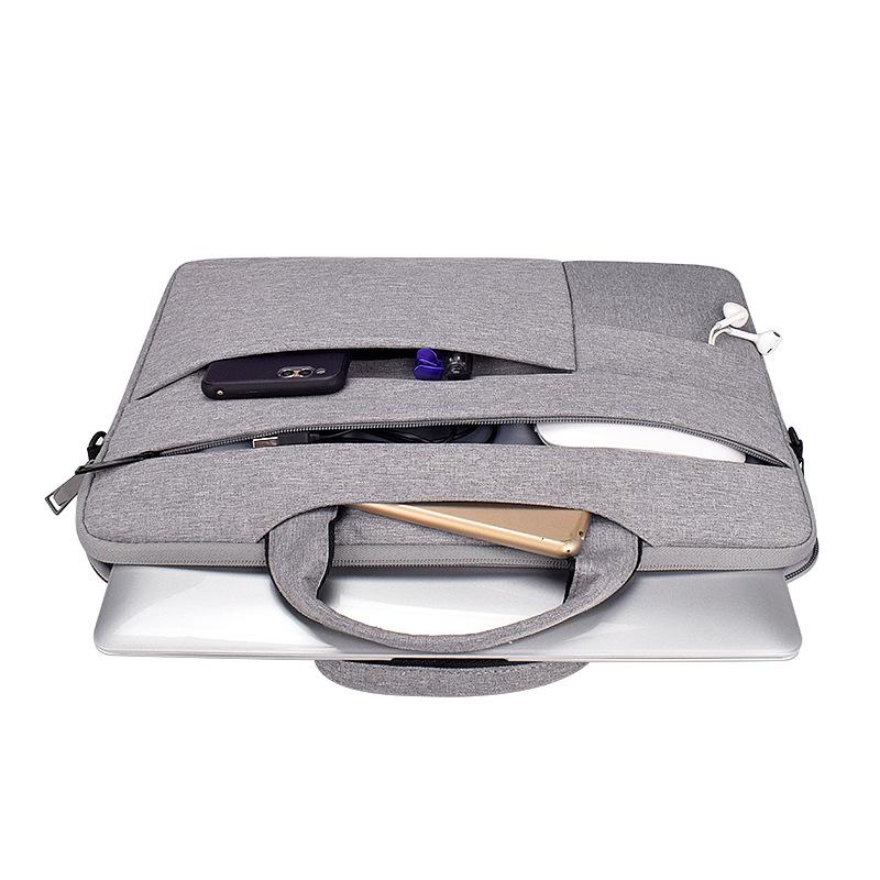 Изображение товара: Сумка на плечо для ноутбука, водонепроницаемый портфель для компьютера, мессенджер для ноутбука, чехол для MacBook 13 14 15 дюймов Pro Air Retina HP