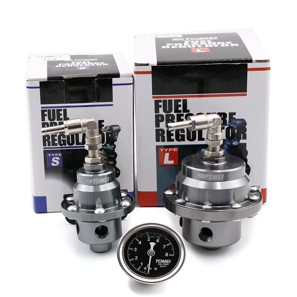 Изображение товара: Оригинальный Регулируемый регулятор давления топлива в гонке с манометром и инструкциями