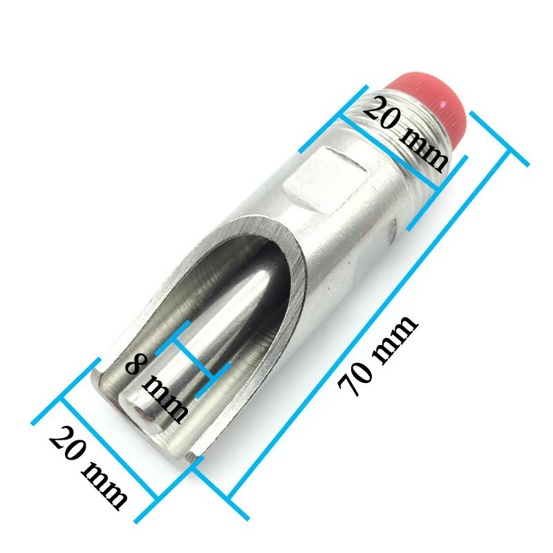 Изображение товара: Соска для поросенка из нержавеющей стали с фильтром, 1 шт., резьба 1/2 дюйма, автоматическая поилка для воды, товары для полива домашних животных