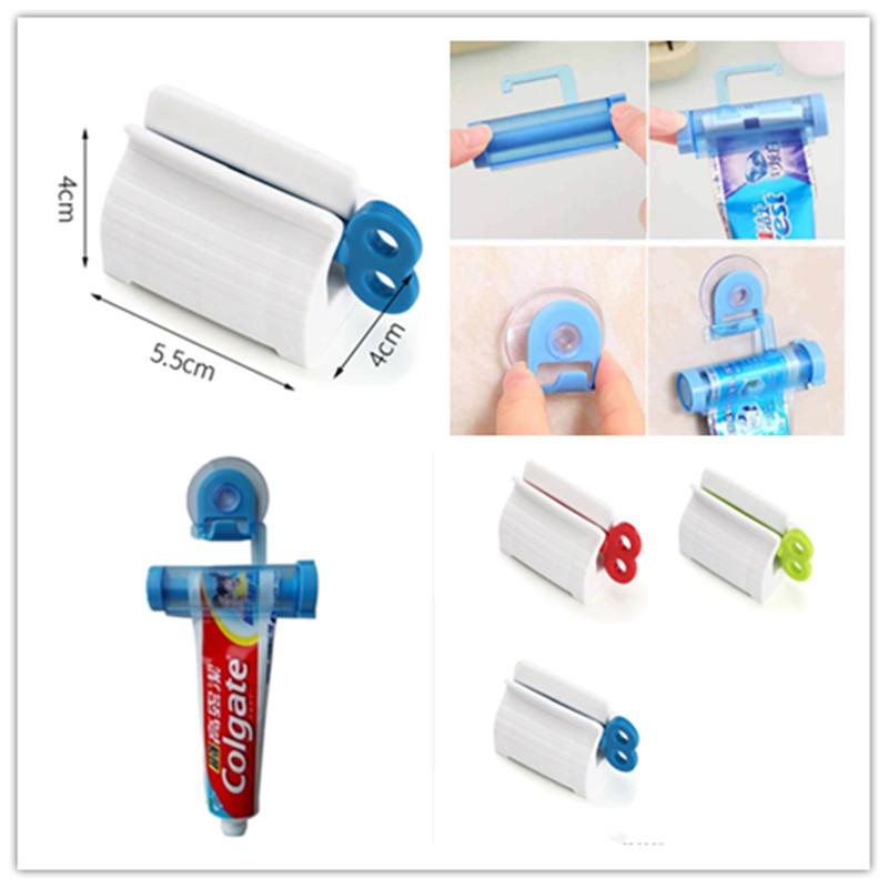 Изображение товара: Креативная присоска может использоваться для подвешивания зубной пасты, многофункциональное средство для очистки лица, зубная паста, ручной выдавливатель