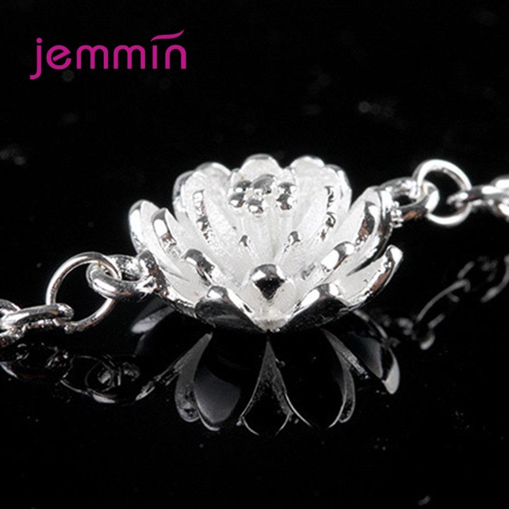 Изображение товара: Высокое качество S90 подвески цветок браслет Femme Металлические цепи украшения, браслеты дружбы подарок на день рождения Pulsera Mujer
