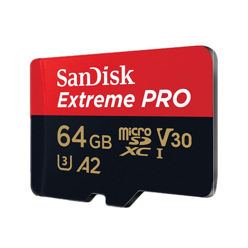 Изображение товара: Карта памяти MicroSD SanDisk 16/32/64/128/256 ГБ MicroSDXC EXTREME PRO V30/U3/4K