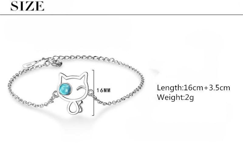 Изображение товара: Женские браслеты с кристаллами Everoyal, браслеты из стерлингового серебра 925 пробы высокого качества, аксессуары для девочек