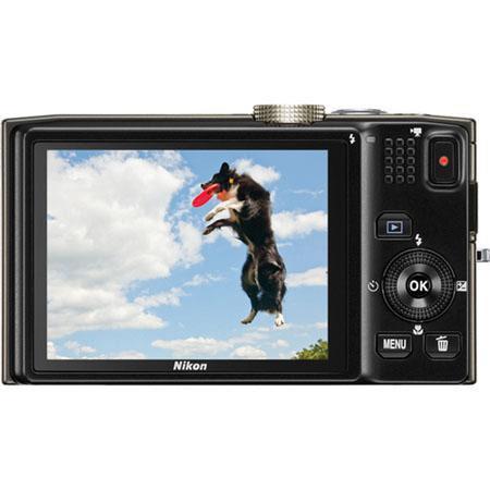 Изображение товара: Цифровая камера Nikon COOLPIX S8200, 16,1 МП, CMOS, с 14-кратным оптическим зумом, объектив NIKKOR ED, Full HD 1080p видео, б/у