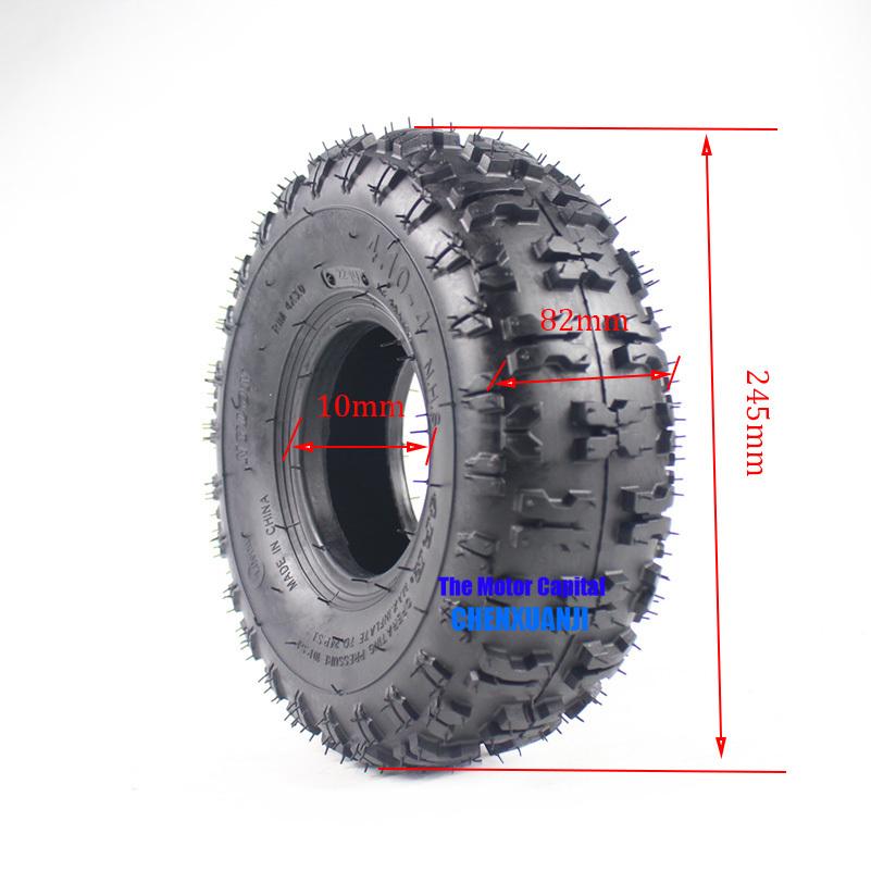 Изображение товара: Высокая производительность 4,10-4 410-4 ATV Quad картинг 47cc 49cc массивная 4,10-4 внутренняя трубка шин