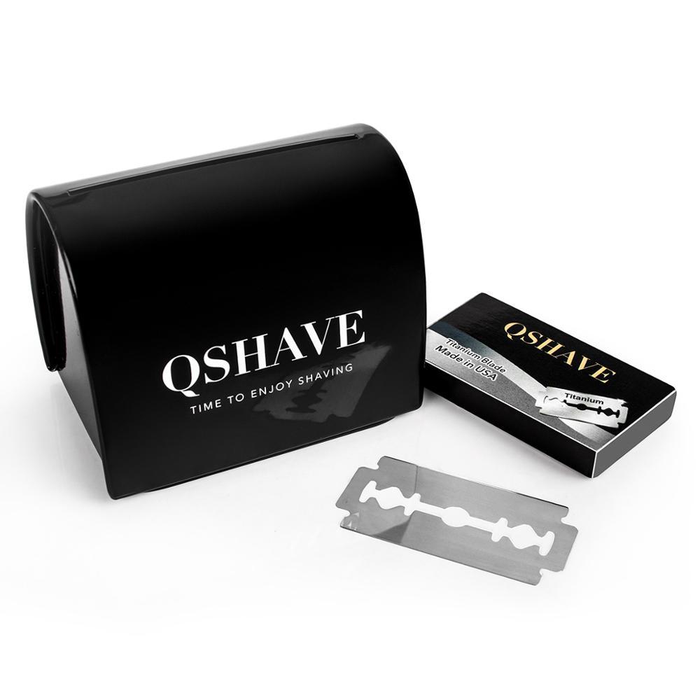 Изображение товара: Чехол для одноразовых лезвий QSHAVE, безопасный контейнер для хранения использованных лезвий, для домашнего пользования безопасный защита