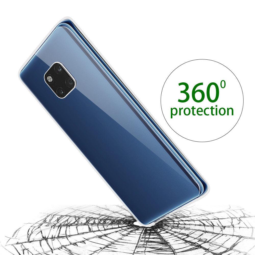 Изображение товара: Двойной силиконовый чехол для Huawei P30, P20 Pro, Y9, Y6, Y7 Prime 360, Mate 10, 20 Lite, P Smart Plus, Nova 2i, 3E, 10i, 2019