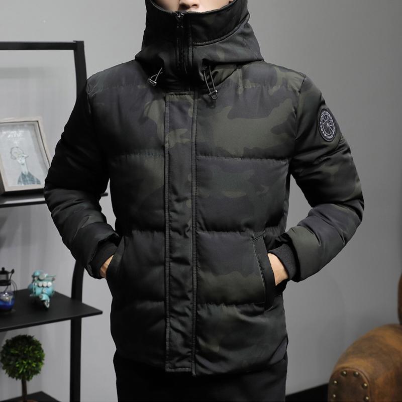 Изображение товара: 2019 ветрозащитные мужские парки карго мужские зимние куртки и пальто теплая верхняя одежда на молнии LBZ128