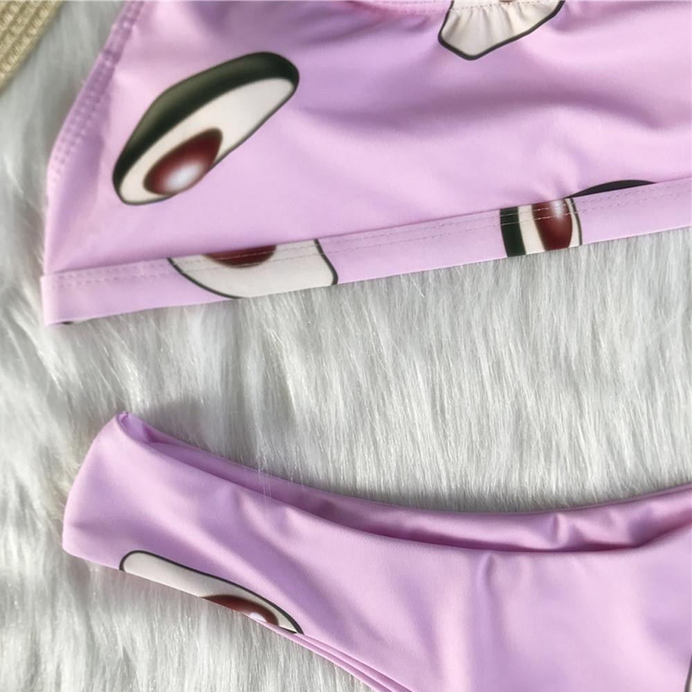 Изображение товара: 2019 сексуальный бразильский комплект бикини, купальник, белый женский купальный костюм, женский купальный костюм с принтом, бюстгальтер пуш-ап с подкладкой, пляжный D300630