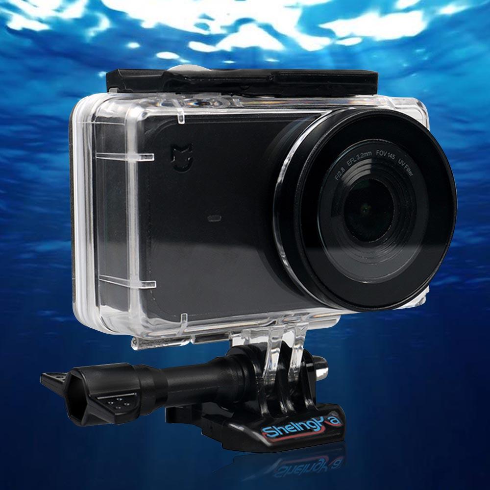 Изображение товара: Водонепроницаемый защитный чехол Gosear, корпус для экшн-камеры Xiaomi Xiao Mi Mijia 4K, для дайвинга, серфинга, подводной фотографии