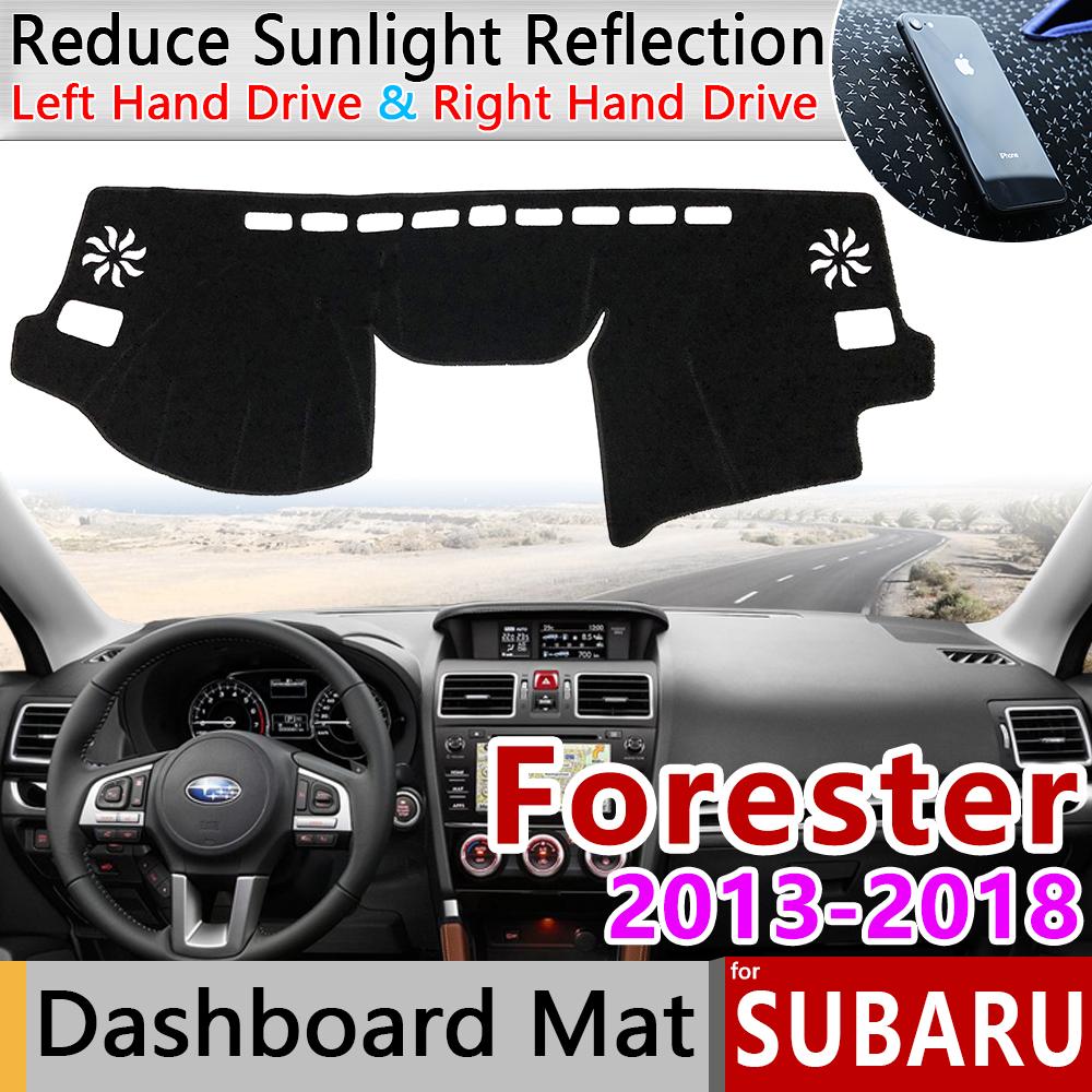 Изображение товара: Для Subaru Forester 2013 ~ 2018 Противоскользящий коврик ковровые покрытия Зонт приборной аксессуары SG SH SJ SK 2014 2015 2016 2017