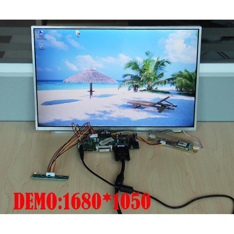 Изображение товара: Комплект для LM201WE3-(TL)(A1)(TL)(B1)4 лампы 1680X1050 дистанционный сигнал 30-контактный ЖК-контроллер плата модуль VGA AV TV USB новый драйвер