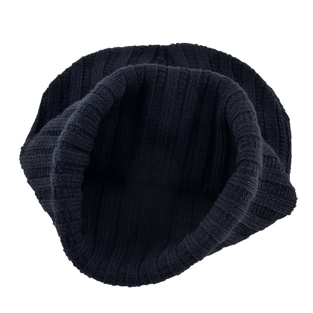 Изображение товара: Мужская шапка с волчьей нашивкой, Осенние вязаные шапки, женские зимние мягкие вязаные шапки, шапки в стиле хип-хоп