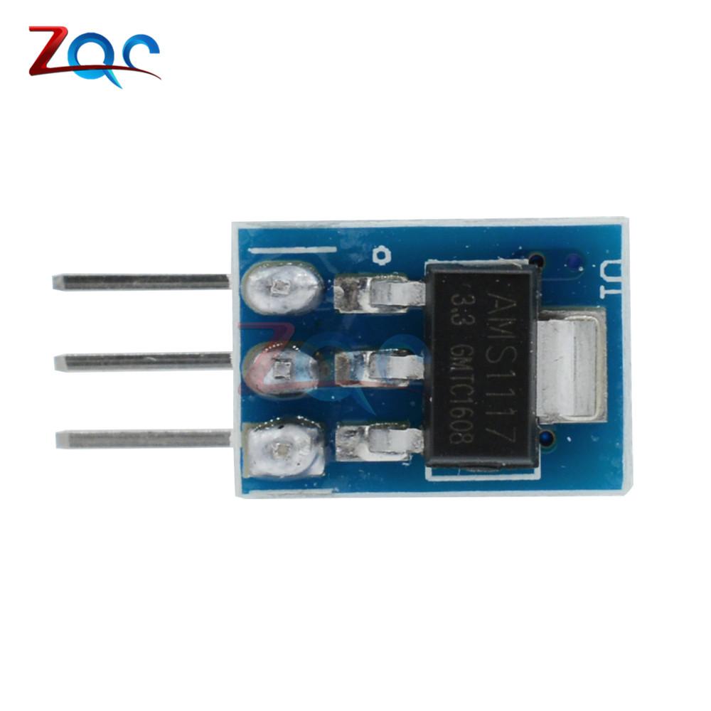Изображение товара: Понижающий блок питания AMS1117 LDO 3,3 мА, 5 шт., 5 В до DC-DC в, автоматический Регулируемый регулятор предельного напряжения