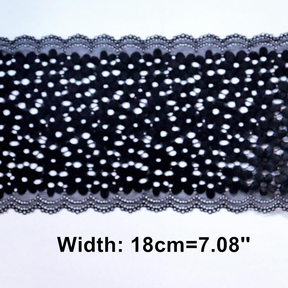 Изображение товара: Кружевная лента для шитья, 2 ярда, 18 см