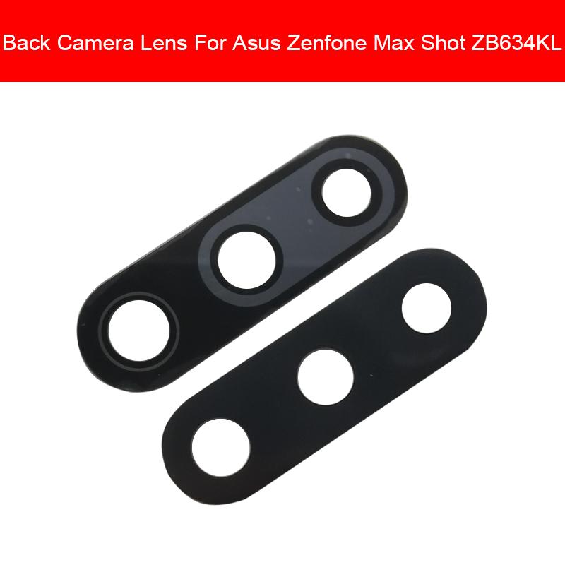 Изображение товара: Задняя задняя камера стеклянная крышка объектива для ASUS ZenFone Max Shot ZB634KL Внешняя камера Стекло Объектив Корпус Ремонт Запасные части