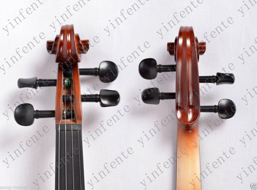 Изображение товара: 4/4 высокое качество 4 струнные Электрические скрипки красный