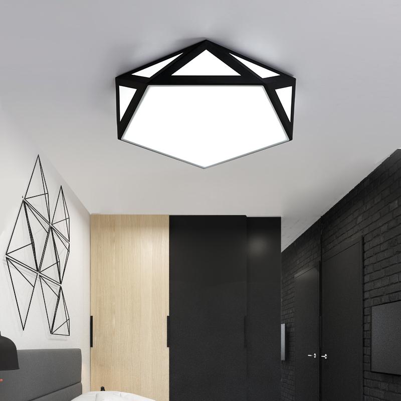 Изображение товара: Geometry Creative LED Ceiling Lamp Surface Mounted Modern Led Ceiling Lights For Bedroom Light Fixture Indoor Lighting