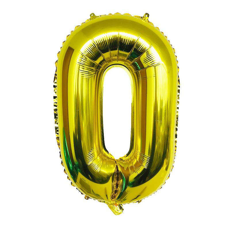Изображение товара: Гелиевый воздушный шар, цифра 32 дюйма, воздушный шар из фольги, шары для свадьбы и дня рождения, для украшения вечеринки, для детского душа