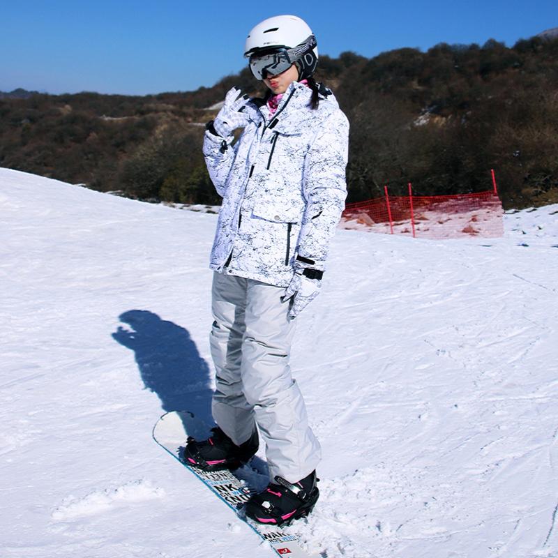Изображение товара: Костюм лыжный унисекс, теплый, ветрозащитный, водонепроницаемый, со штанами и курткой для сноуборда, 2019, 3XL