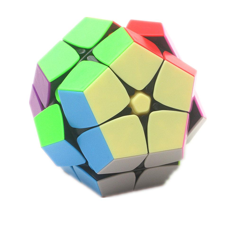 Изображение товара: FanXin кубик Megaminx 2x2 кубик рубика Megaminx Stickerless 2 слоя скоростной куб профессиональные головоломки игрушки для детей подарок для детей