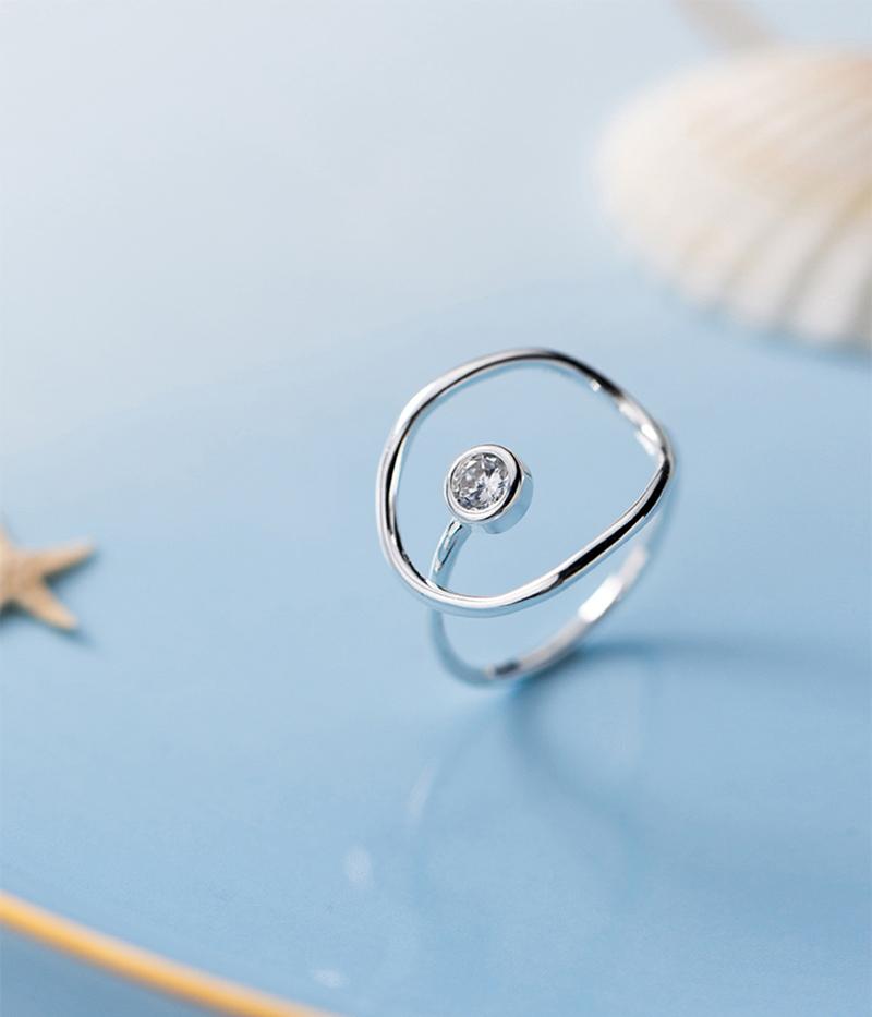 Изображение товара: Кольца-кольца из серебра 925 пробы, винтажные женские кольца с шармами на костяшках, минималистичные кольца в стиле панк, женские кольца в стиле бохо