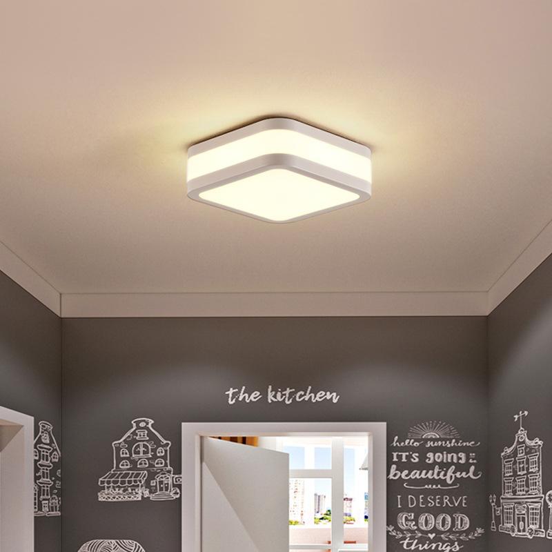 Изображение товара: Современный светодиодный потолочный светильник, Простой декоративный осветительный прибор для кабинета, столовой, спальни, гостиной, балкона, детской лампа