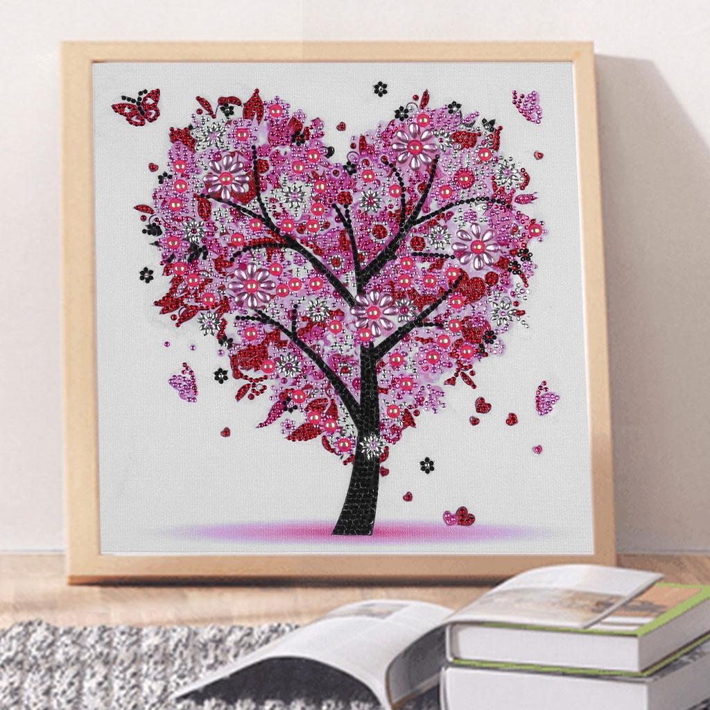 Изображение товара: Алмазная живопись 5D «сделай сам», красочное дерево, Специальное Дерево особой формы, алмазная живопись для украшения дома