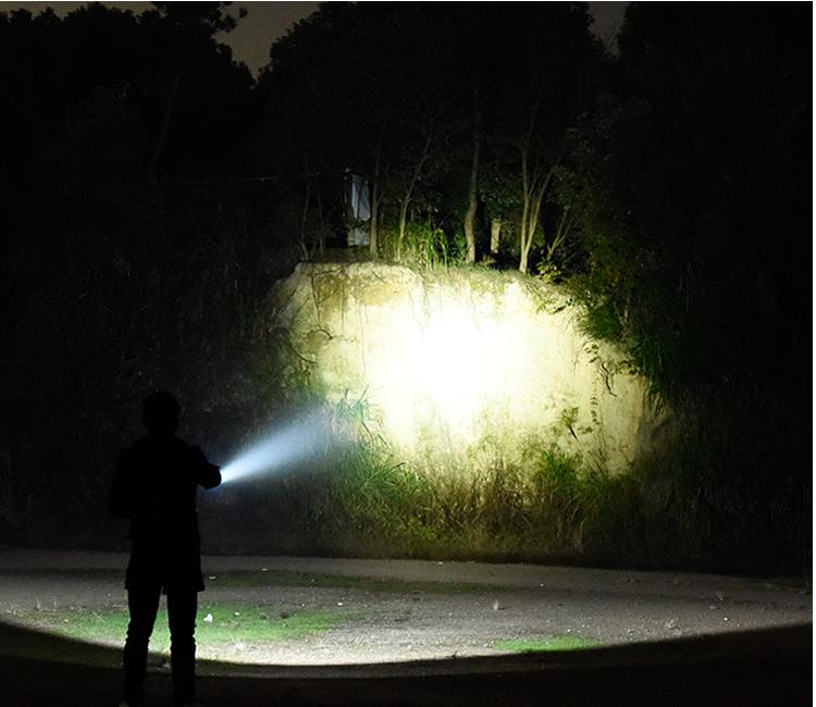 Изображение товара: Светодиодный фонарик 6000 лм, самый мощный фонарик 18650, usb фонарик xhp50, фонарь 18650, светодиодный фонарик, охотничий фонарь, светильник