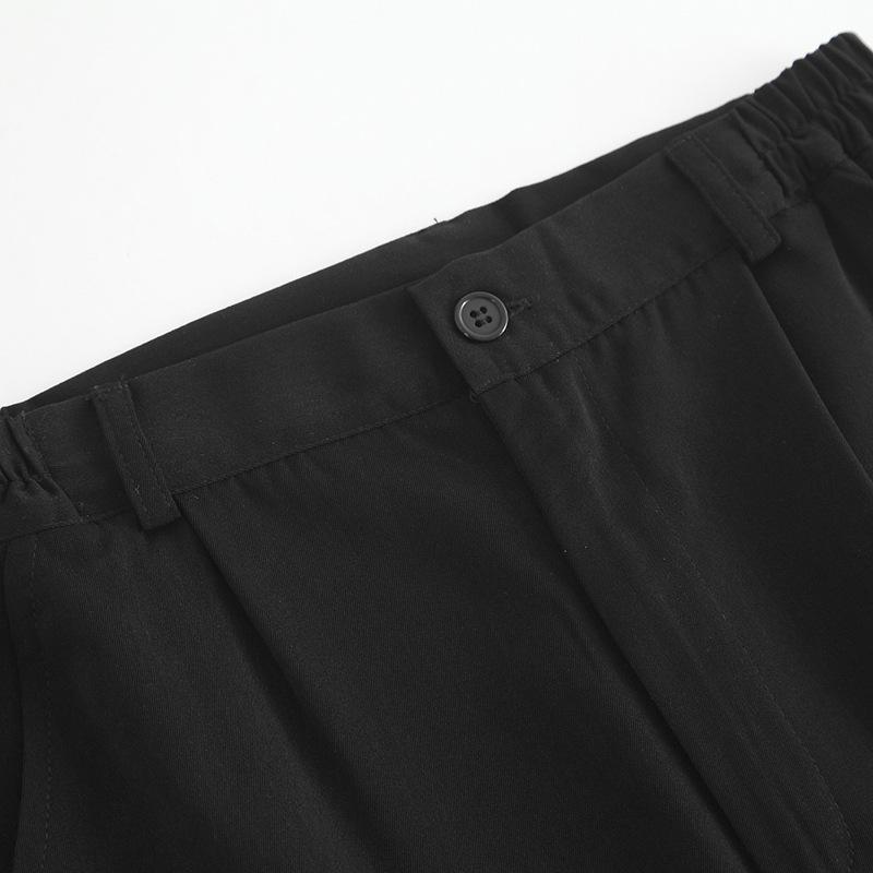 Изображение товара: JK мужская форма для старшей школы, костюм, брюки, студентов, Харадзюку, японский консервативный стиль, размера плюс, брюки с высокой талией черного цвета 5XL