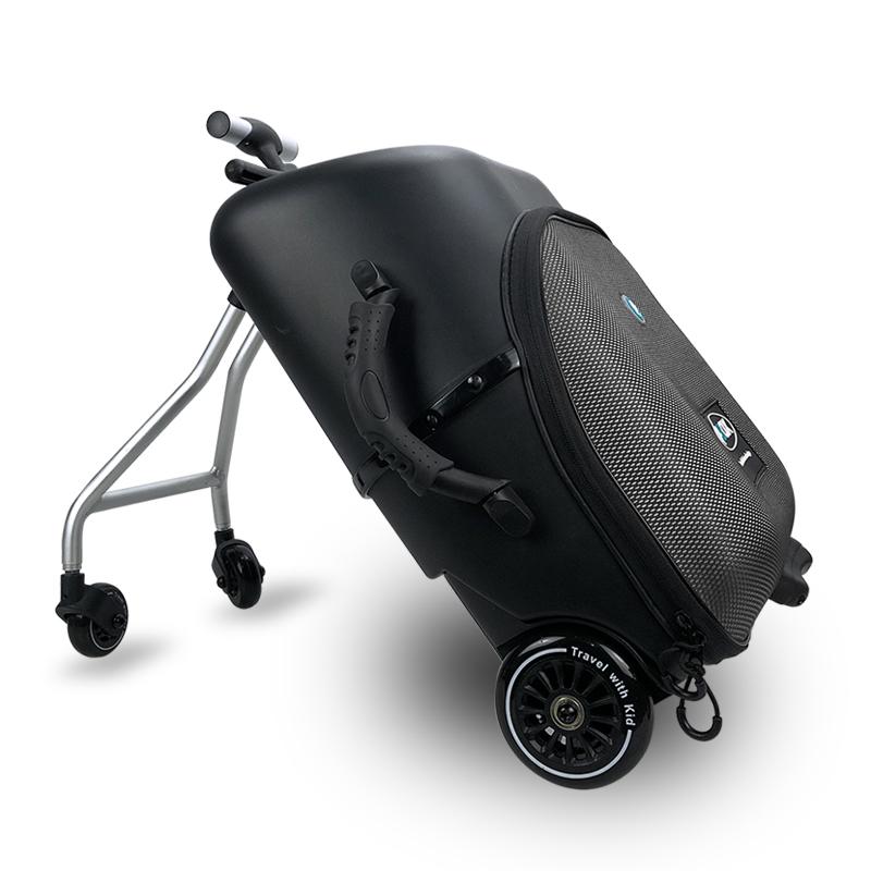 Изображение товара: Новый креативный чемодан для переноски детей, Детский Чехол для сидения на скутере для мужчин и женщин, чехол-тележка для путешествий